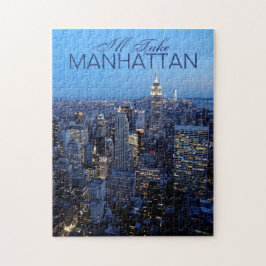 Ich nehme Manhattan | New York City Jigsaw