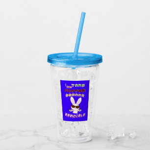 Ich nehme meine Kaffeepause ernst Acryltrinkbecher