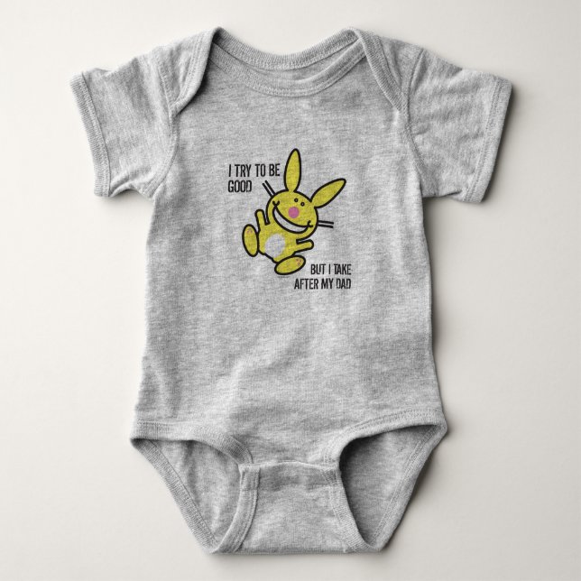 Ich nehme nach meinem Vater Baby Strampler (Vorderseite)