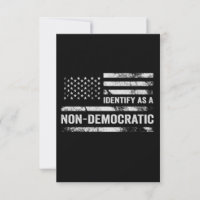Ich nenne das nicht-demokratische amerikanische Fl