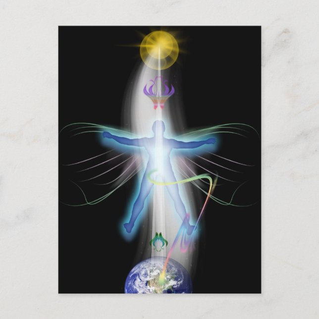 Ich nenne Licht Postkarte (Vorderseite)