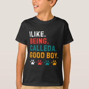Ich nenne mich gerne einen guten Hundekuchen-Welpe T-Shirt