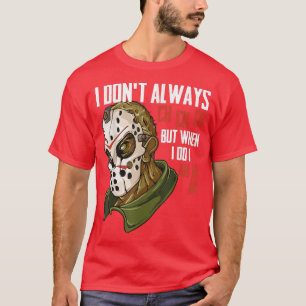 Ich nicht immer Ch Ch Ch Lazy Halloween Kostüm Hor T-Shirt
