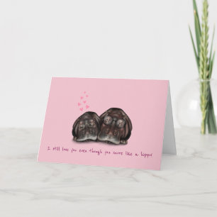 Ich noch Liebe Sie ... Valentinenkarte