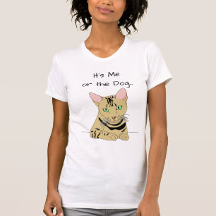Ich oder die Katze, Bye Fido, Funny Cat Shirt