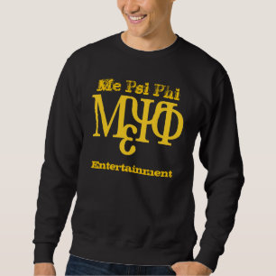 Ich P-/inphi-Schwarz-Sweatshirt Sweatshirt
