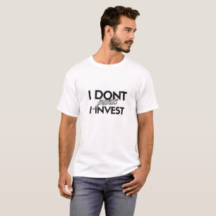 ICH PANIKIERE NICHT. ICH INVESTIERE - Einzigartige T-Shirt
