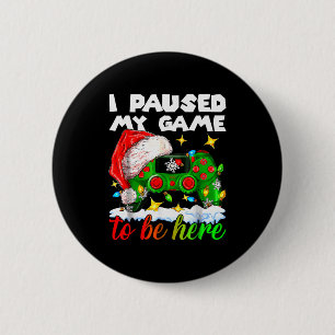 Ich pausierte mein Spiel Weihnachten Nussknacker P Button