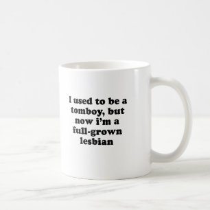 Ich pflegte, um ein Wildfang aber jetzt Im zu sein Kaffeetasse