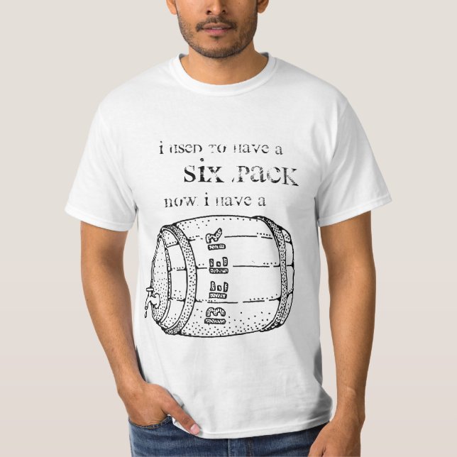 Ich pflegte, um sechs Satz zu haben… T - Shirt (Vorderseite)