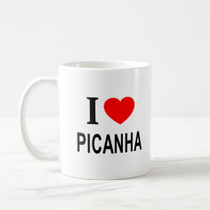 Ich ❤️ PICANHA Ich liebe PICANHA Ich mag PICANHA Kaffeetasse