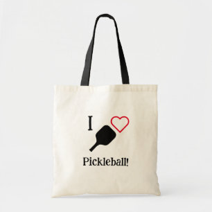 Ich ❤️ Pickleball! Tragetasche