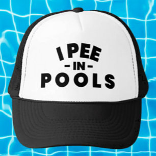 Ich Pipi In Pools Trucker Hut Truckerkappe