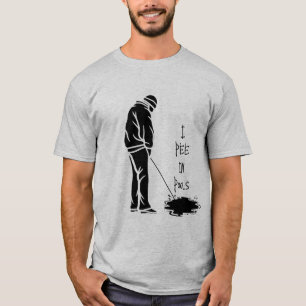 Ich piss in Pools - Funny Dare Gag Geschenkwitz T-Shirt