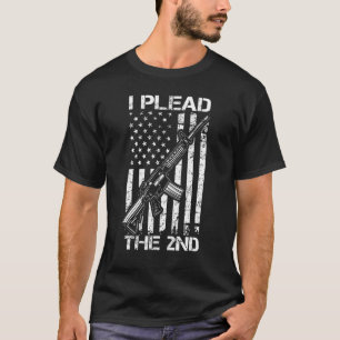 Ich plädiere für den zweiten Änderungsantrag AR15  T-Shirt