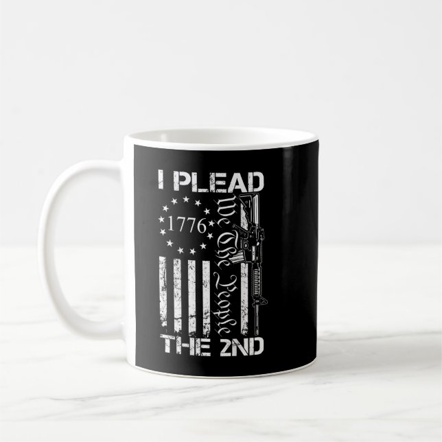 Ich plädiere für die zweite Änderung der Leute AR1 Kaffeetasse (Links)