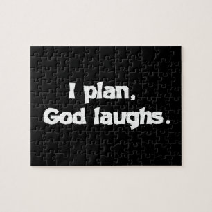 Ich plane Gott lacht die lustige Erholung spiritue