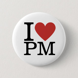 Ich ❤️ PM Projektmanagement für Mitarbeiter CUSTOM Button
