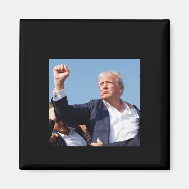 Ich! Präsident Trump Magnet (Vorne)