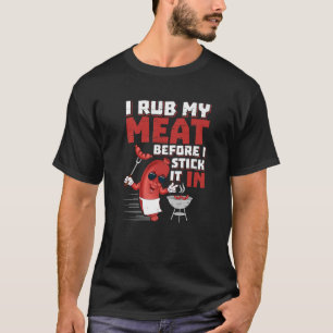 Ich raube mein Fleisch, bevor ich es im Designsomm T-Shirt