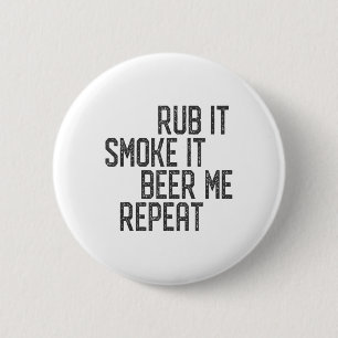 Ich raube meine Grillen "Smoker Grillmaster Beer M Button