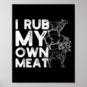 Ich raube mir die Idee eines Grillen-Koch oder Gri Poster