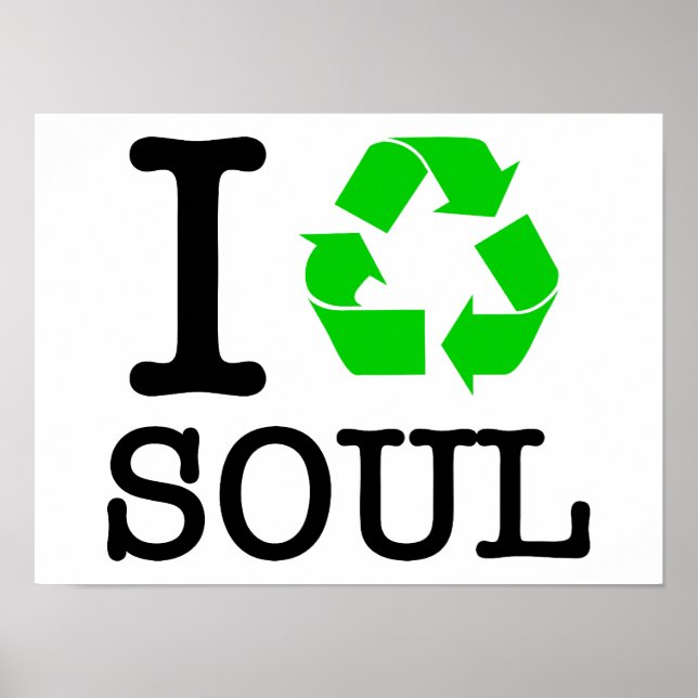 Ich recycel die Seele Poster (Vorne)