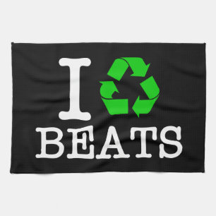 Ich Recycelte Beats Geschirrtuch