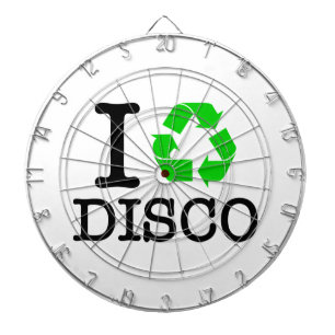 Ich Recycelte Disco Dartscheibe