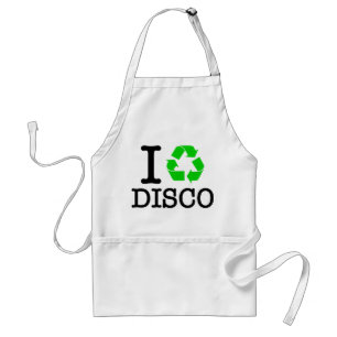 Ich Recycelte Disco Schürze