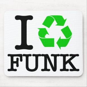 Ich Recycelte Funk Mousepad