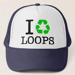 Ich Recycelte Loops Truckerkappe