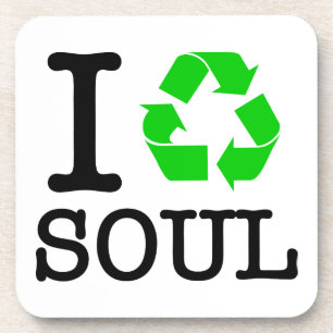 Ich Recycelte Soul Untersetzer