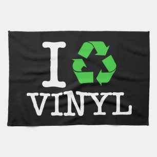 Ich Recycelte Vinyl Küchentuch