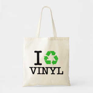 Ich Recycelte Vinyl Tragetasche