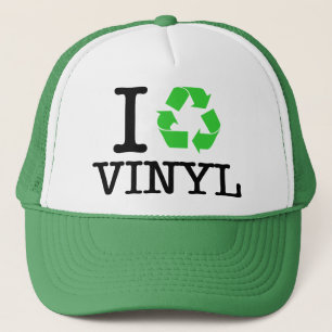 Ich Recycelte Vinyl Truckerkappe