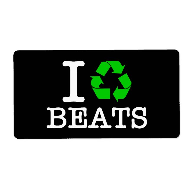Ich recycle Beats (Vorne)