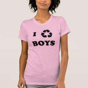 Ich recycle Jungen T-Shirt