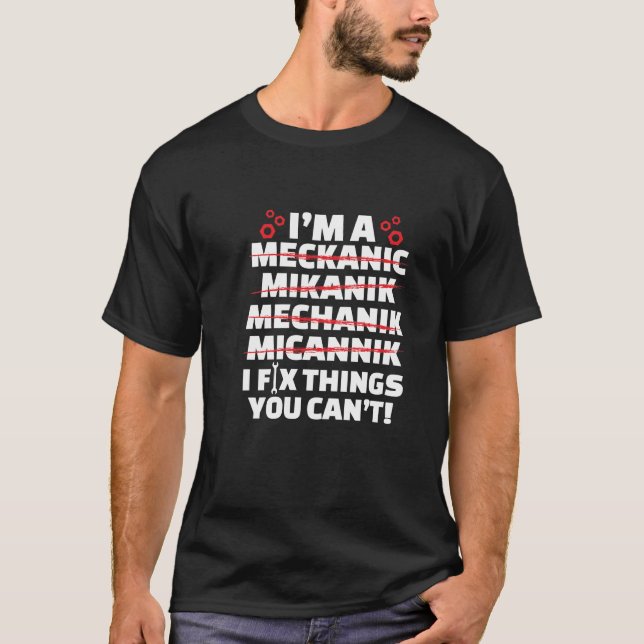 Ich regele Sachen, die Sie nicht können T-Shirt (Vorderseite)