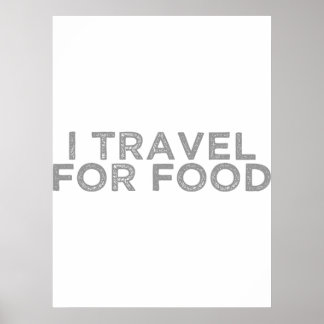 Ich Reise Für Food Blogger Vlogger Influencer.png Poster