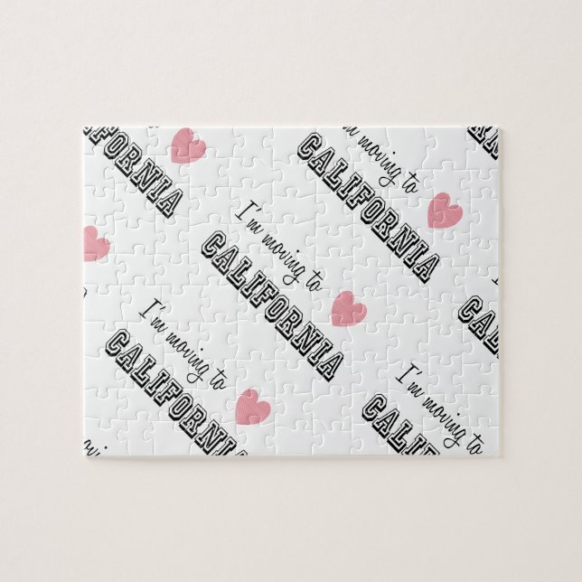 Ich reise nach Kalifornien Diagonal (Horizontal)