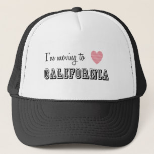 Ich reise nach Kalifornien Truckerkappe