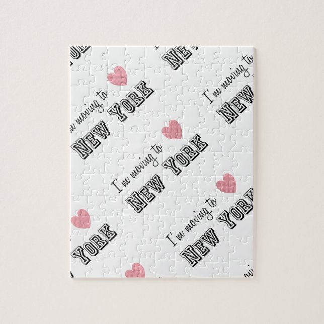 Ich reise nach New York Diagonal (Vertikal)