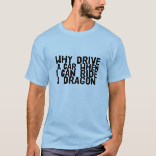 Ich reite Drache-lustigen T - Shirt für Gamers