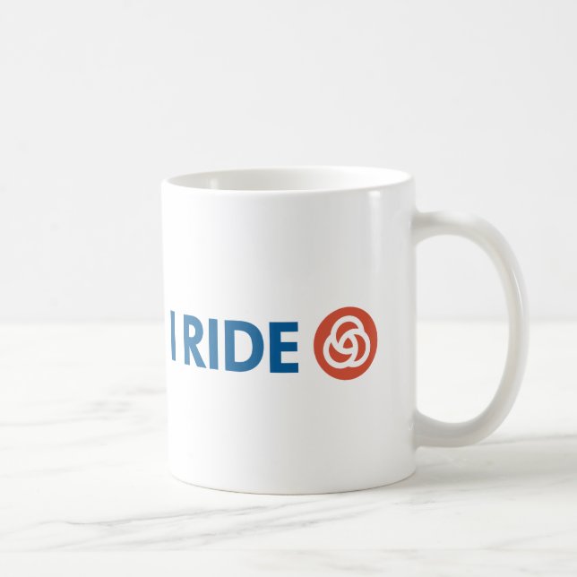 ICH REITE [TRIMET] KAFFEETASSE (Rechts)