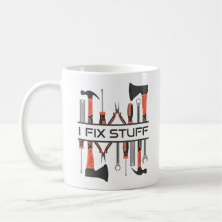 Ich repariere Proben, Werkzeuge, lustigen Mechanik Kaffeetasse
