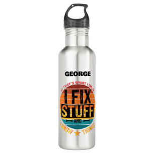 Ich repariere Stuff und ich kenne die Dinge! Perso Edelstahlflasche