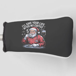 Ich Rett dein Leben nach meinem Kaffeehaus Golf Headcover