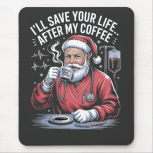 Ich Rett dein Leben nach meinem Kaffeehaus Mousepad