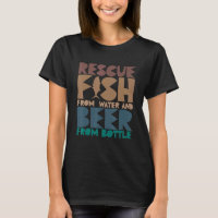 Ich rette Fische aus Wasser und Bier aus Flaschen
